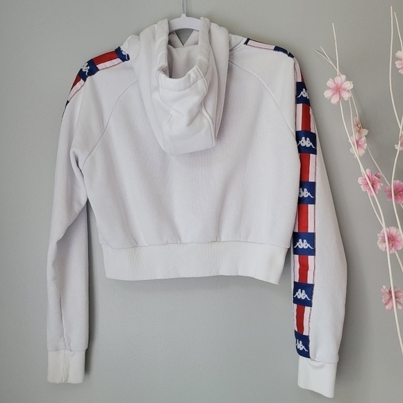 KAPPA LA Berry Cropped Hoodie - Picture 4 of 10